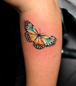 Butterfly tattoo design